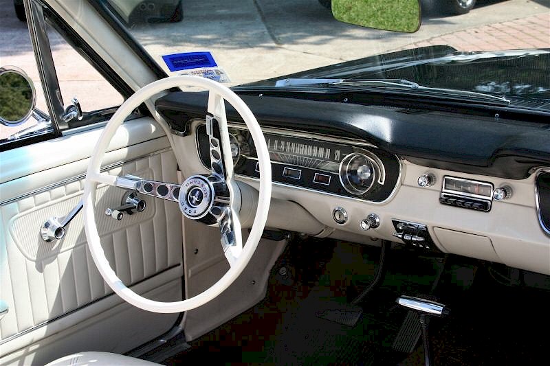 1964 Mustang White Interior