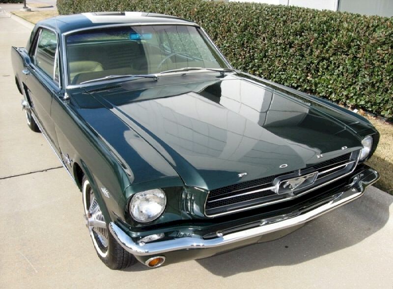 Cascade Green 1964 Mustang