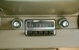 Close-up of the 1965 AM radio