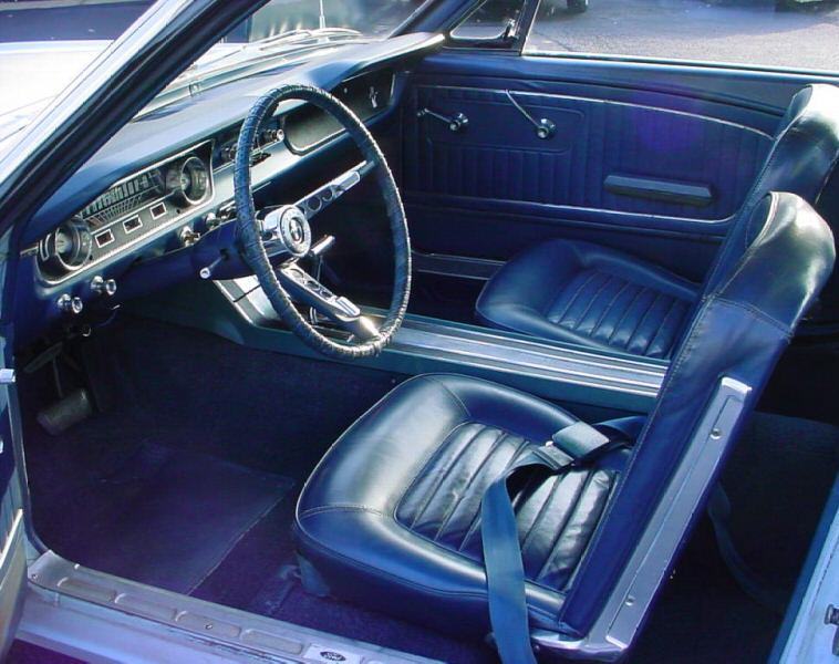Dash view 1965 Mustang Hardtop