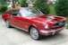 Red 1966 Mustang