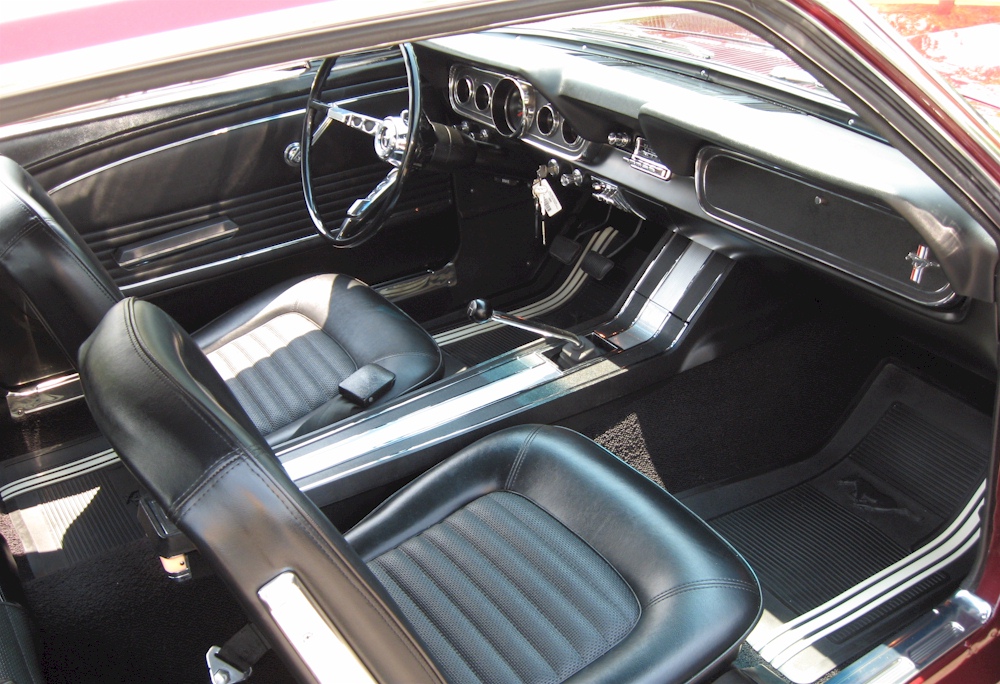 Black 1966 Mustang Hardtop