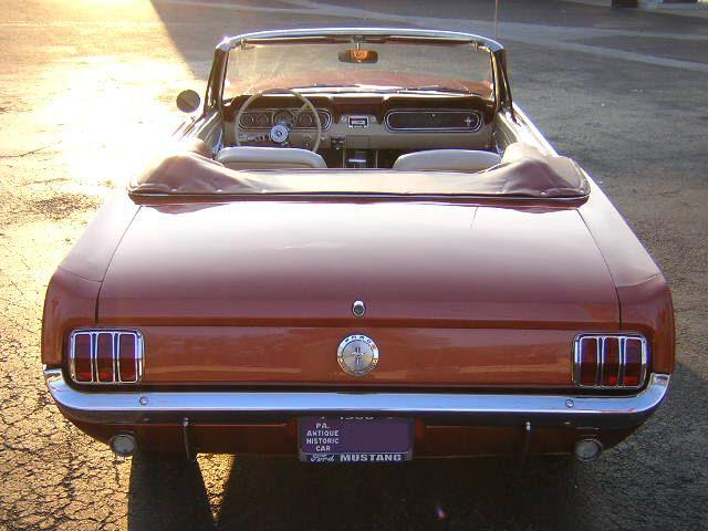 Emberglo 1966 Mustang Sprint 200 Convertible