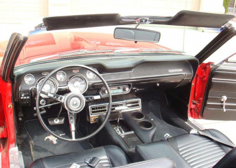 Interior 1967 Mustang Convertible