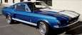 Acapulco Blue 1967 Shelby GT-500