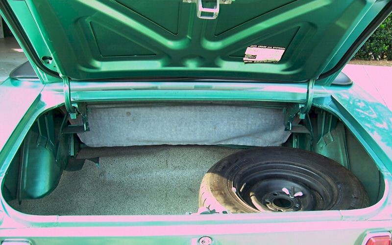 Silver Jade Green 1969 Ford Mustang Convertible