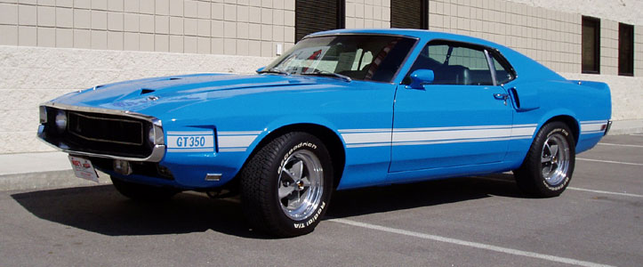 Grabber Blue 1969 Shelby GT-350