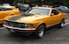 Grabber Orange 1970 Mustang Mach1 Fastback
