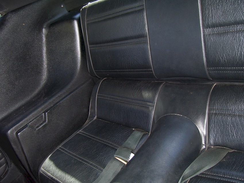 1971 Mustang Rear Seat