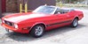 Red 1973 Mustang