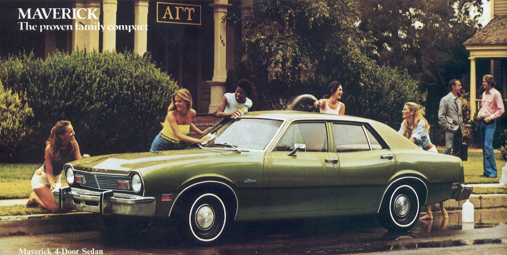 1976 Ford Maverick sales brochure page