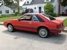 Bright Red 79 Mustang Hatchback