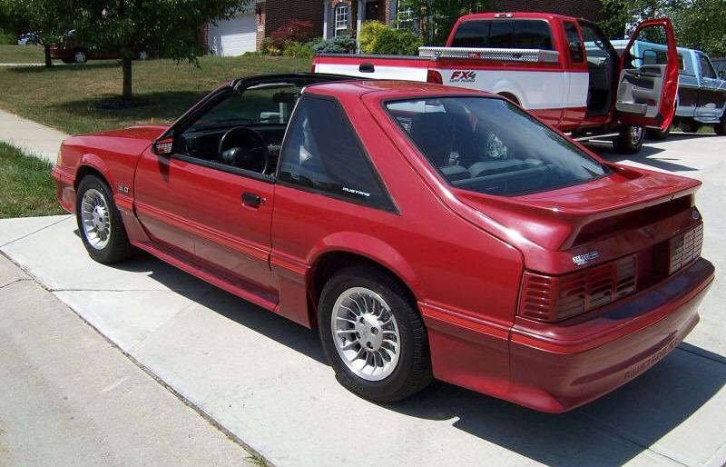 1987 Ford mustang gt cobra hatchback #9