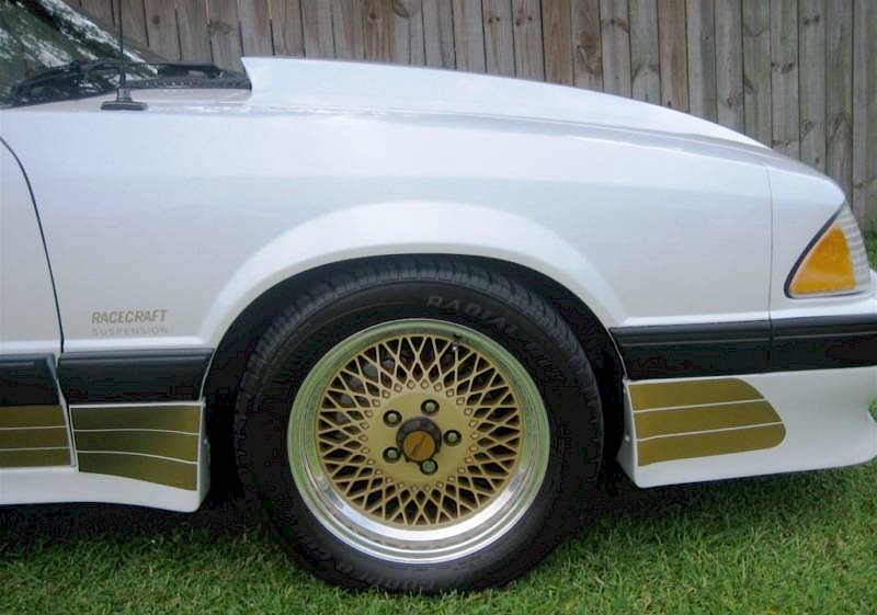 1987 Saleen Gold Accents