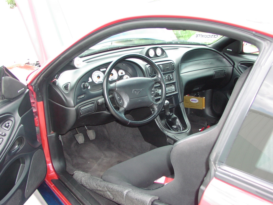 Interior 1995 Custom Mustang with Saleen Body Kit