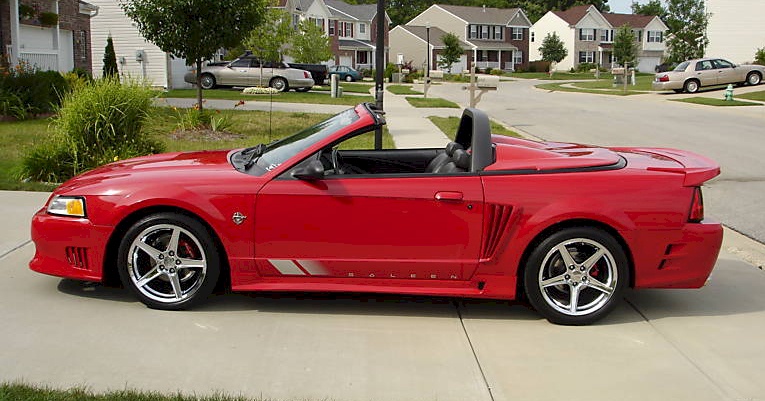 Performance Red 1999 Saleen S-281 Convertible