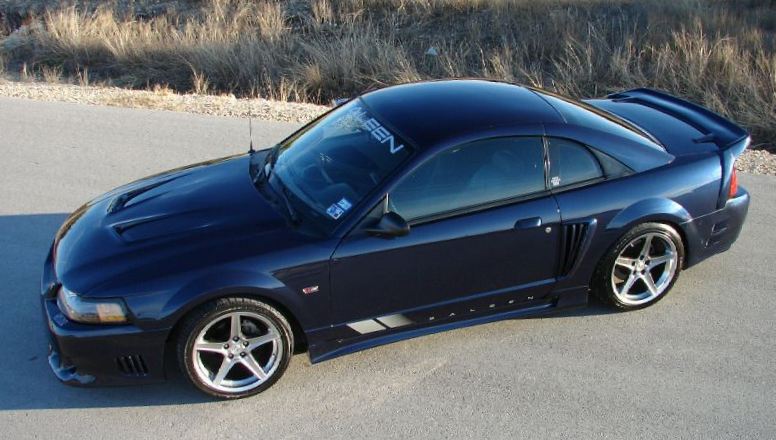 True Blue 2002 Mustang Saleen S281SC Coupe