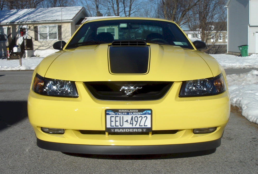 Zinc Yellow 2003 Mach 1 Ford Mustang Coupe Photo