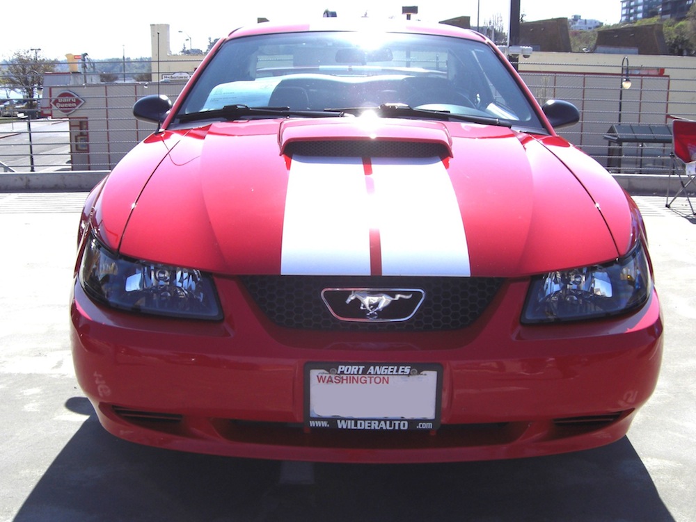 Torch Red '03 Mustang Coupe