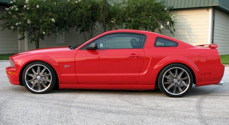 Torch Red 2005 Mustang GT