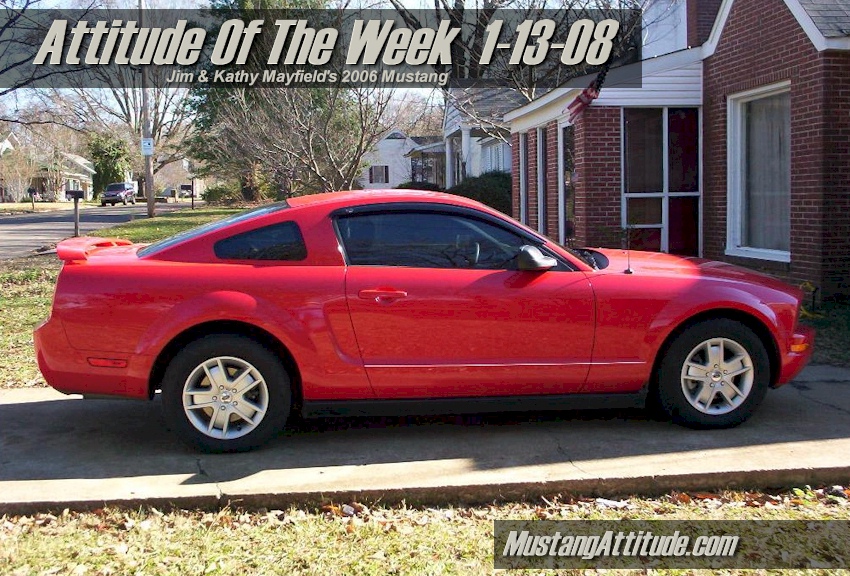 Torch Red 2006 Mustang