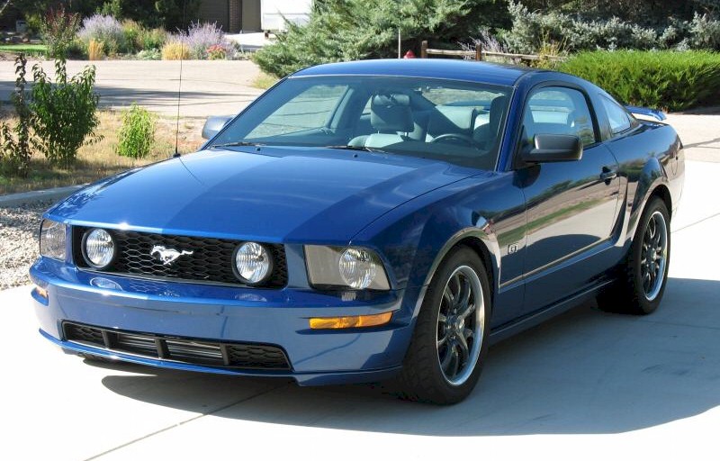 Vista Blue 2006 Mustang GT