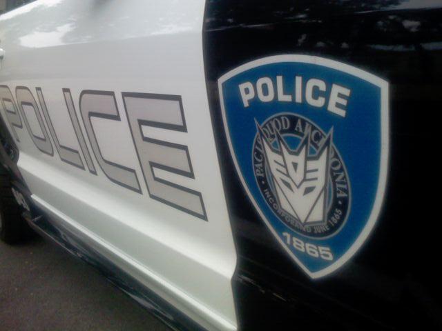 Transformer Police Car