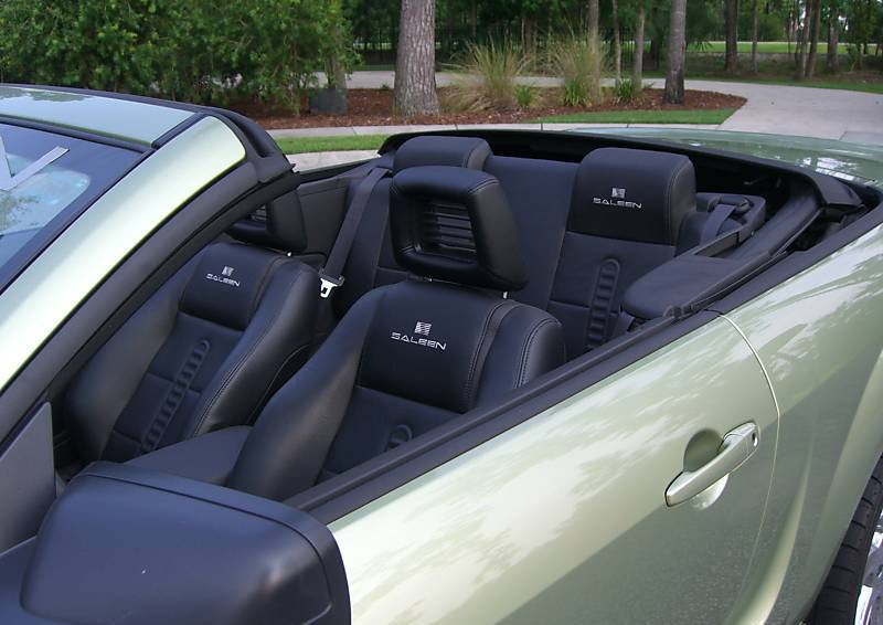 Saleen Custom Leather Sport Seats