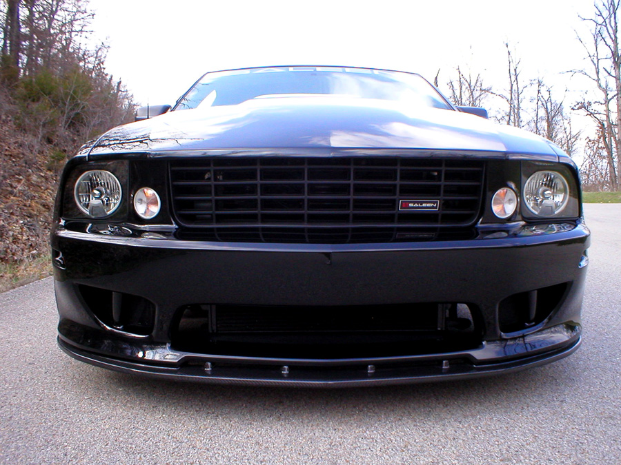 Black 2006 Saleen S 218 Extreme Mustang Coupe