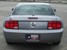 2007 Tungsten Gray Mustang rear end view