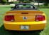 Grabber Orange 2007 Shelby GT500 convertible rear view