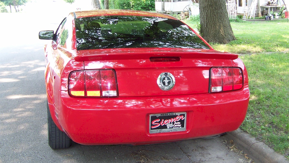 Torch Red 2007 Mustang