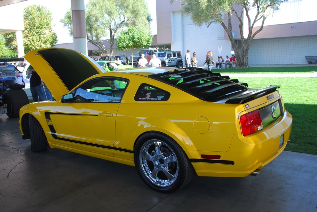 Custom 2007 Boss 302 Mustang Coupe from the 2007 SEMA Car Show