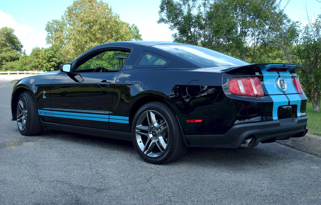 Black 2010 Ford Mustang Shelby GT-500 Coupe - MustangAttitude.com Photo