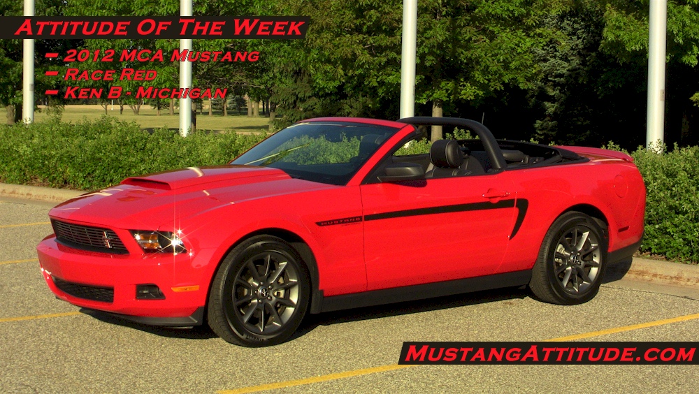 Race Red 2012 MCA Mustang Convertible