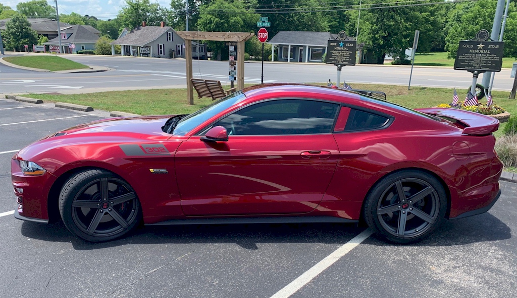 Ruby Red 2019 Saleen Mustang