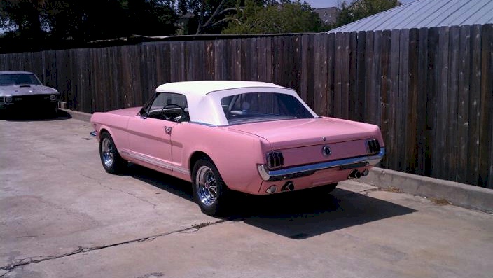 Playboy Pink 64 Mustang Convertible