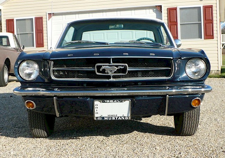 Caspian Blue 1964 Mustang