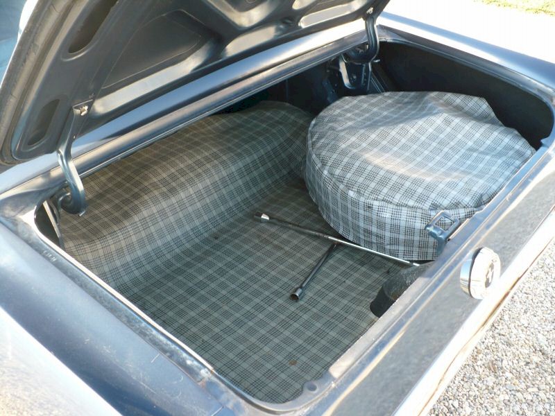 64 Mustang Trunk