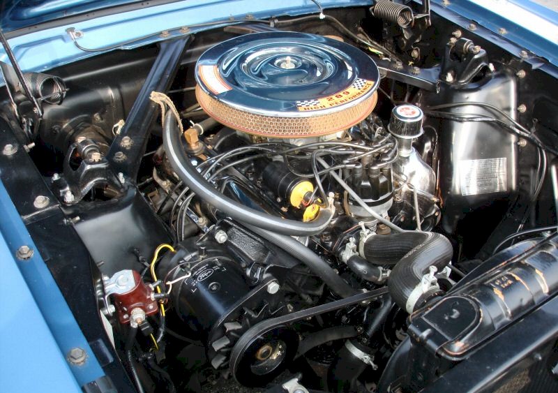 64 Mustang K-Code 289ci HiPo V8 Engine