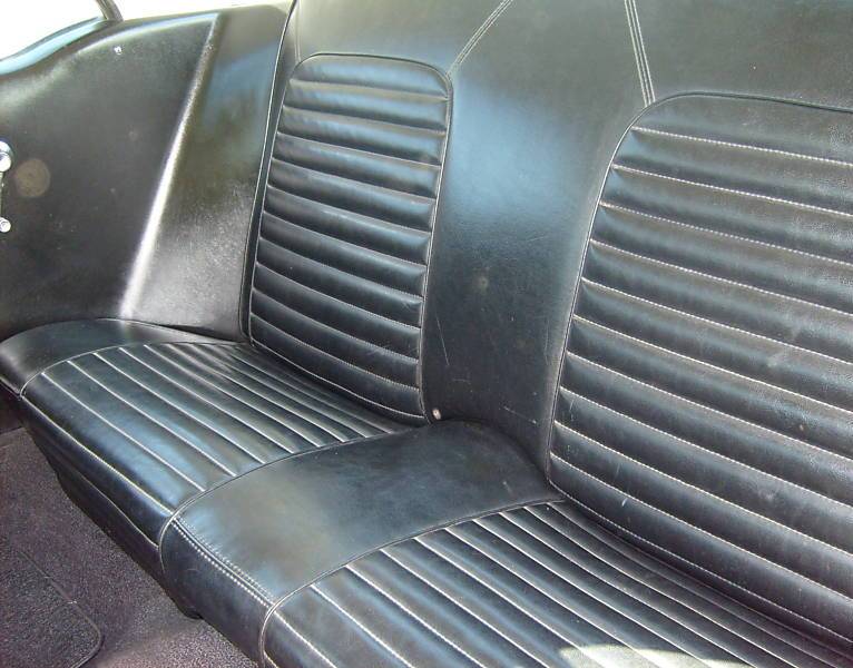 Back seat 1964 Mustang Hardtop