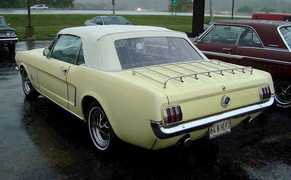 Phoenician Yellow 1964 Mustang Convertible