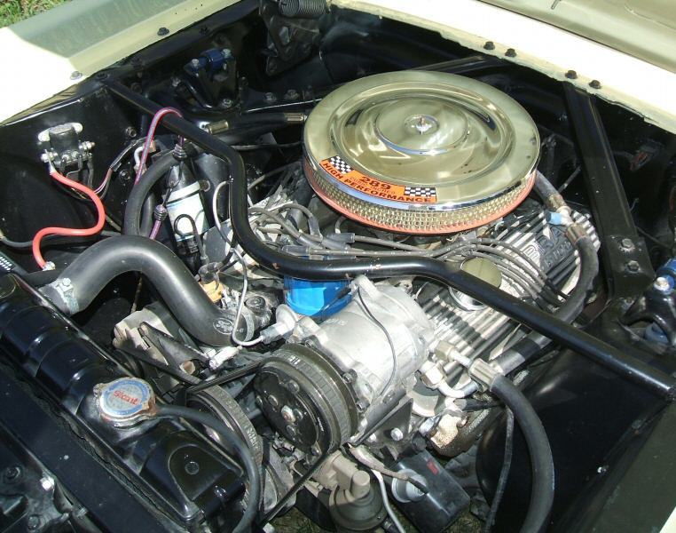 A-code 225hp V8 engine