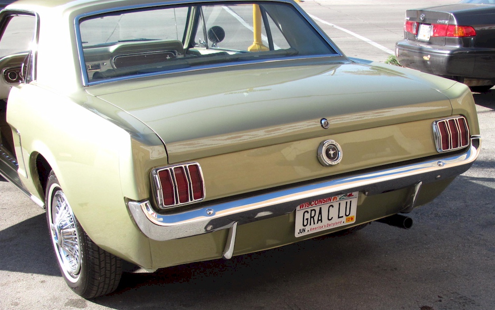 Honey Gold 1965 Mustang