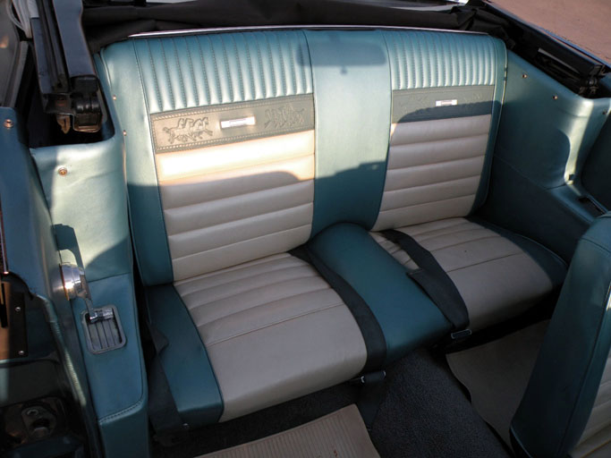 Back Seat 65 Mustang Convertible
