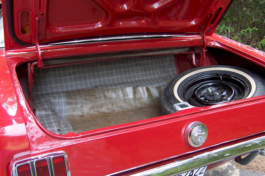 1966 Mustang Trunk