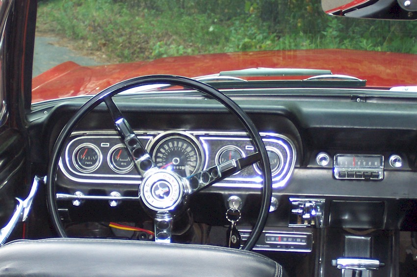 1966 Mustang Dash