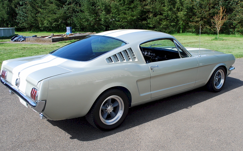 Sauterne Gold 1966 Mustang GT