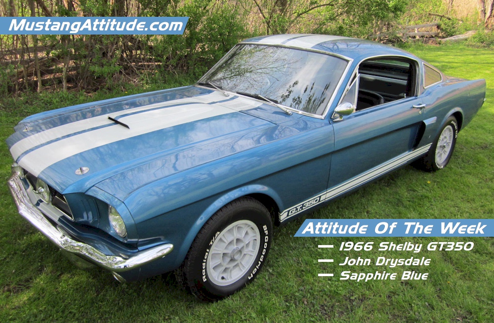 Sapphire Blue 1966 Shelby GT-350