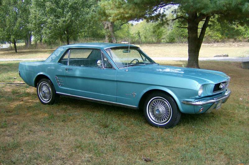 Tahoe Turquoise 1966 Mustang Sprint 200 Hardtop